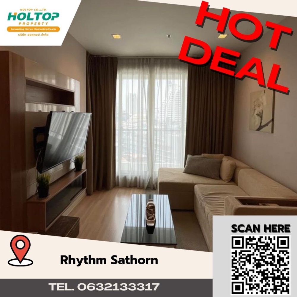 For RentCondoSathorn, Narathiwat : #R008 Rhythm Sathorn For Rent