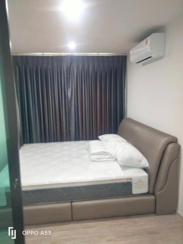 For RentCondoLadkrabang, Suwannaphum Airport : Ready to move in, condo for rent, Rye Huamak, next to Huamak Airport Link, For rent Rye Huamak, contact Line: @homeforu8