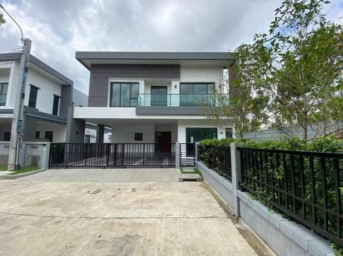 For SaleHouseLadkrabang, Suwannaphum Airport : WW24400 For sale #Single house, The City Village, Sukhumvit-On Nut, Soi Sukhumvit 70/1 #Near Central Bangna #Sukhumvit area