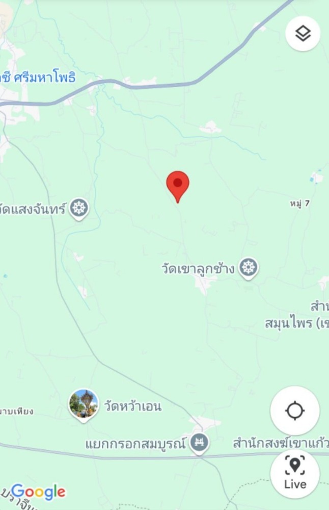 For SaleLandPrachin Buri : Land for sale, 34 rai, 3 ngan, 87 square wa, Kabin Buri District, Prachin Buri Province