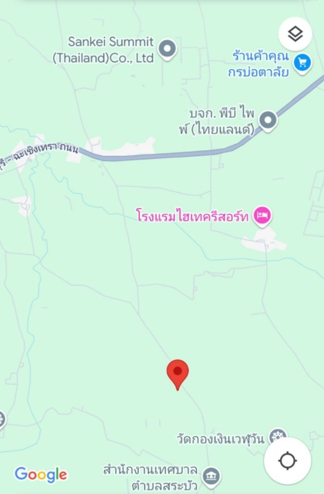 For SaleLandPrachin Buri : Land for sale, 112 rai, 3 ngan, 86 square wa, Kabin Buri District, Prachin Buri Province