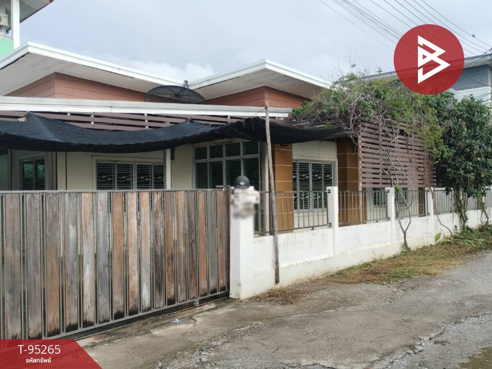 For SaleHousePhitsanulok : Single house for sale, area 74.5 square wah, Ban Klong, Phitsanulok