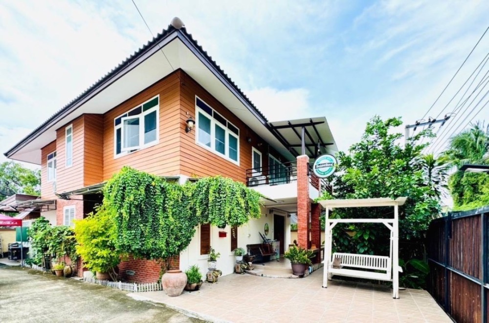 For SaleHouseRama5, Ratchapruek, Bangkruai : Single house for sale, 128 sq.w., in Soi Bang Kruai-Sai Noi 31, near Nakhon In Road and various shopping malls.