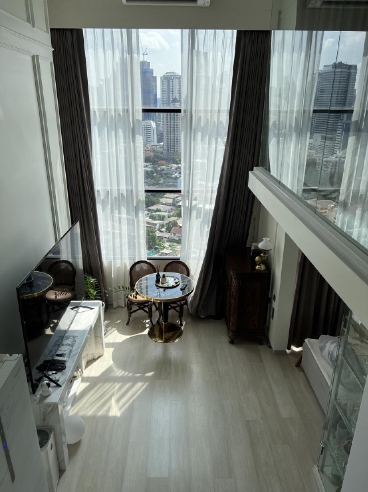 For SaleCondoSathorn, Narathiwat : Line ID kruyarr Condo for sale Knightsbridge Prime Sathorn 2 bedrooms, 1 bathroom, with furniture