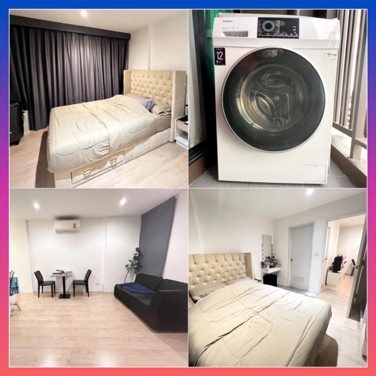 For RentCondoSeri Thai, Ramkhamhaeng Nida : icondo Greenspace icondo Greenspace Serithai Condo for rent near Lat Phrao, The Mall Bangkapi, Nida, Lamsalee, Kasemrat, Ramkhamhaeng