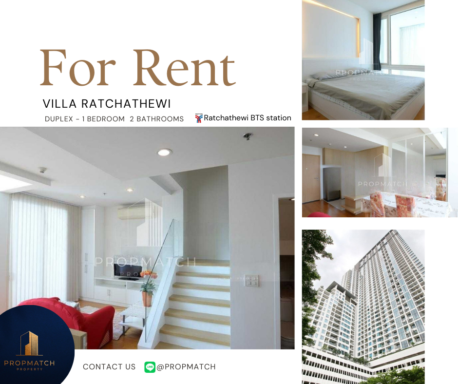 For RentCondoRatchathewi,Phayathai : 📢 The best price. Wow, can't miss. Only 30,000 baht per month Tel.0981315848 @Propmatch