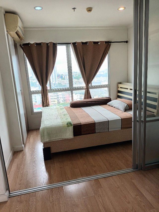 For RentCondoChaengwatana, Muangthong : T6240867 Condo for rent Lumpini Ville Chaengwattana-Pak Kret, size 23 sq m., 12th floor, Building A