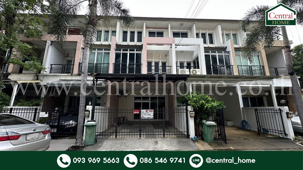 For SaleTownhouseNawamin, Ramindra : Townhome Vista Park Ratchada - Ramintra, newly renovated throughout the house