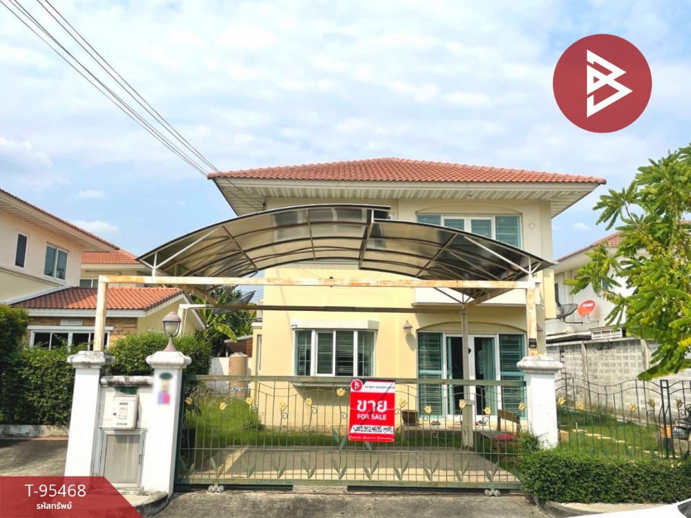 For SaleHousePathum Thani,Rangsit, Thammasat : Single house for sale, Supalai Garden Ville Village, Lumlukka-Klong 5 (Supalai Garden Ville Lumlukka Klong5), Pathum Thani