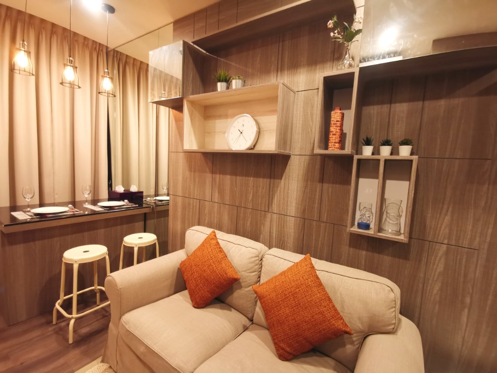 For RentCondoOnnut, Udomsuk : Condo for rent: Whizdom Essence (Wisdom Essence), 34.03 sq m., next to True Digital Park, near BTS Punnawithi, Phra Khanong, price 19,000 baht/month