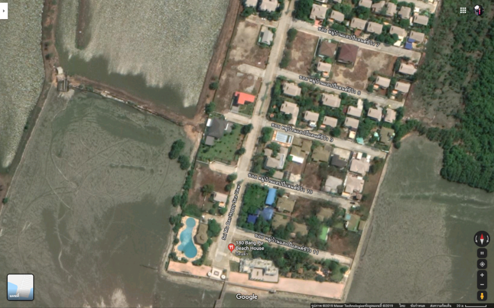 For SaleLandSamut Prakan,Samrong : Urgent sale!! Land in the 180 Bang Pu Beach House project