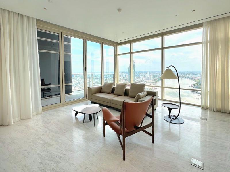 For RentCondoSathorn, Narathiwat : Condo For Rent Four Seasons Private Residences Bangkok 1 Bedroom 2 Bathroom 130 sqm