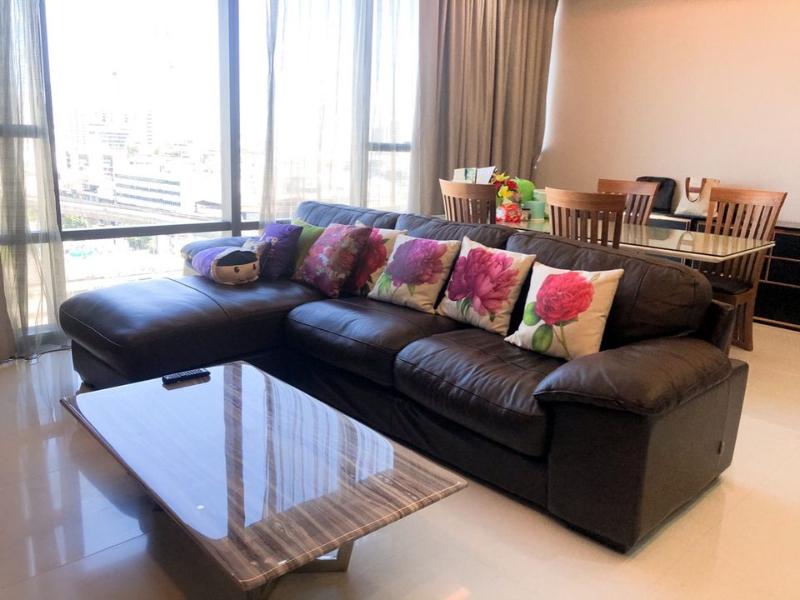 For RentCondoSathorn, Narathiwat : Condo For Rent The Bangkok Sathon 2 Bedroom 2 Bathroom 119 sqm