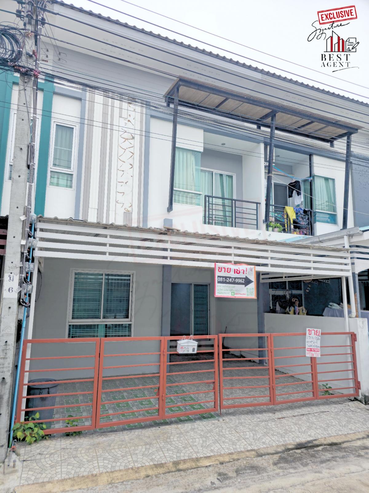 For SaleTownhouseMin Buri, Romklao : Urgent Sale! 2-Storey Townhouse in Excellent Condition - Medio Nimitmai Project