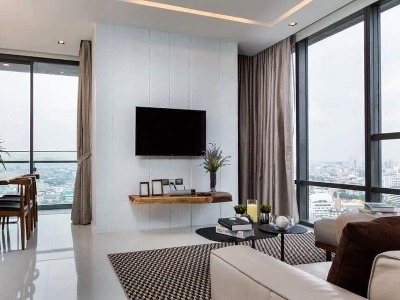 For SaleCondoSathorn, Narathiwat : Condo For Sale The Bangkok Sathon 2 Bedroom 2 Bathroom 105 sqm