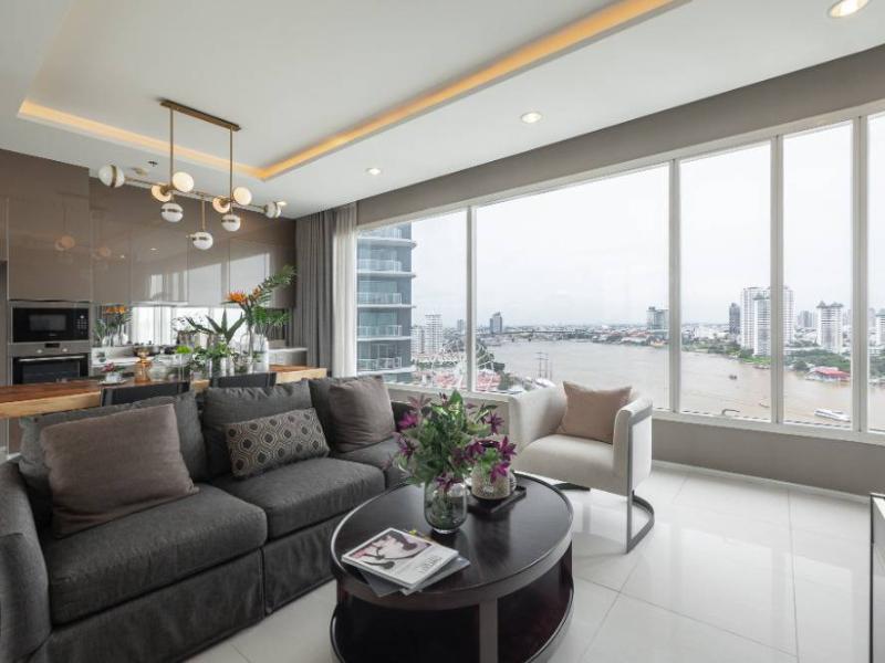 ขายคอนโดสาทร นราธิวาส : ขาย แม่น้ำ เรสซิเดนท์-Menam Residences 3 ห้องนอน 140 ตรม.