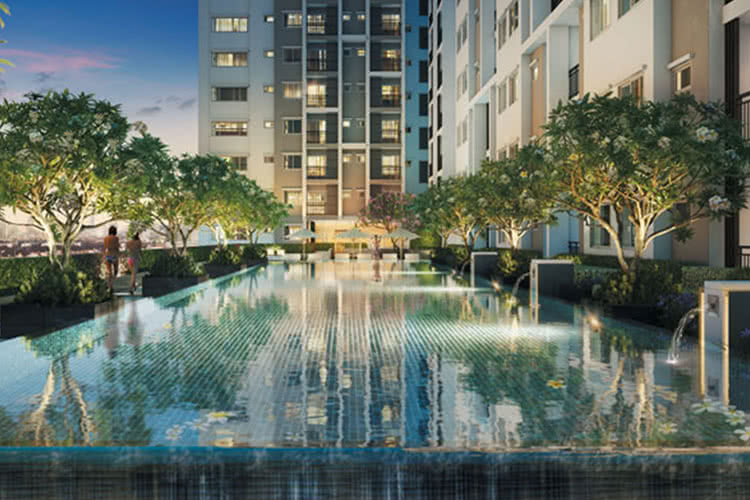 For SaleCondoRattanathibet, Sanambinna : Condo, 24th floor, 91.94 sq.m. wide area, Supalai City Resort, Phra Nang Klao-Chao Phraya Station, 200 meters to MRT Phra Nang Klao, corner room, river view, complete with furniture and appliances