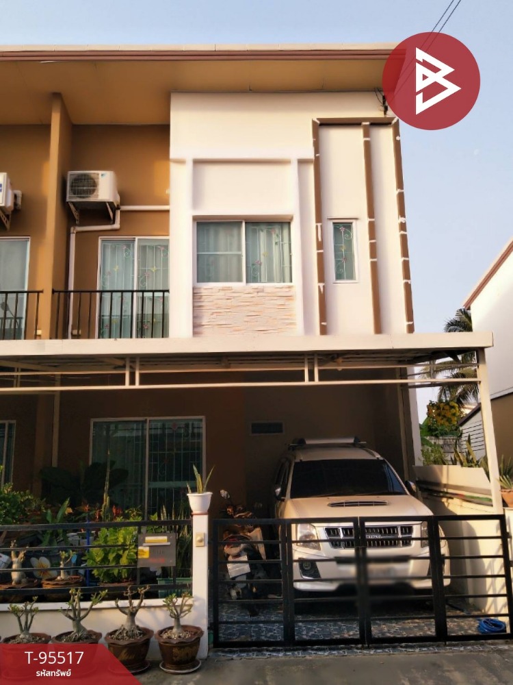 For SaleHouseRathburana, Suksawat : Townhouse for sale, Pleno Village, Suk Sawat 66, Phra Pradaeng, Samut Prakan