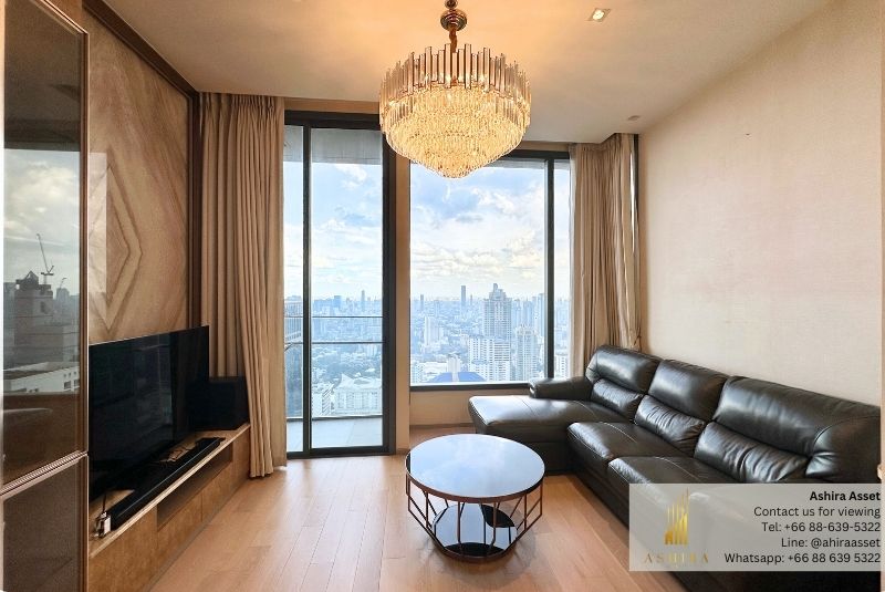 For RentCondoSukhumvit, Asoke, Thonglor : Super Luxury Condo - High Floor - Rare Unit!!