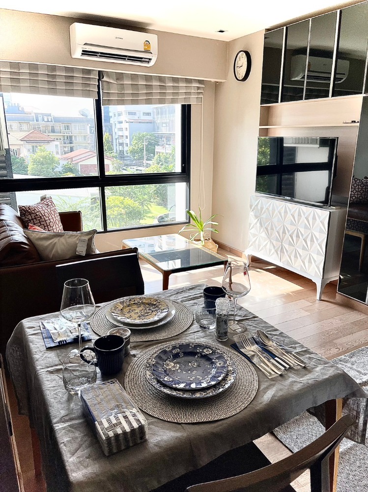 For RentCondoSukhumvit, Asoke, Thonglor : Cozy 1 bed with bathtum in Thonglor for rent