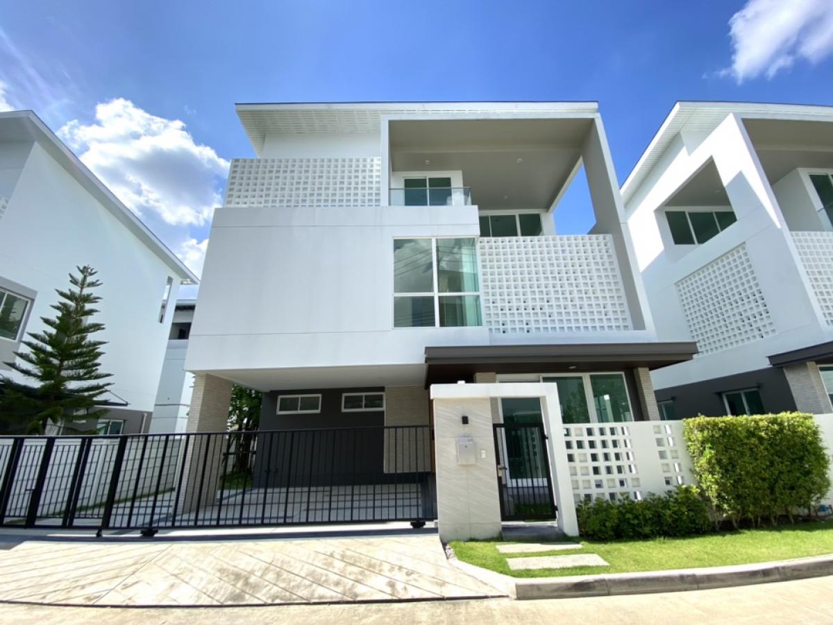 For SaleHousePattanakan, Srinakarin : Absolute Krungthep Kreetha 🌿 Single house in Krungthep Kreetha ✨ Luxury house alley, better price than anyone else