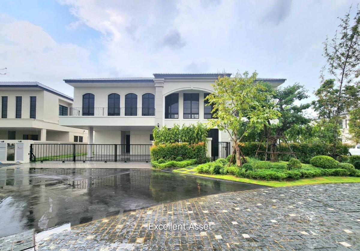 For SaleHousePhutthamonthon, Salaya : For sale: Single house on Phran Nok-Sai 2 Road, Monsane Exclusive Villa Ratchapruek-Pinklao (Monsane Exclusive Villa Ratchapruek-Pinklao)