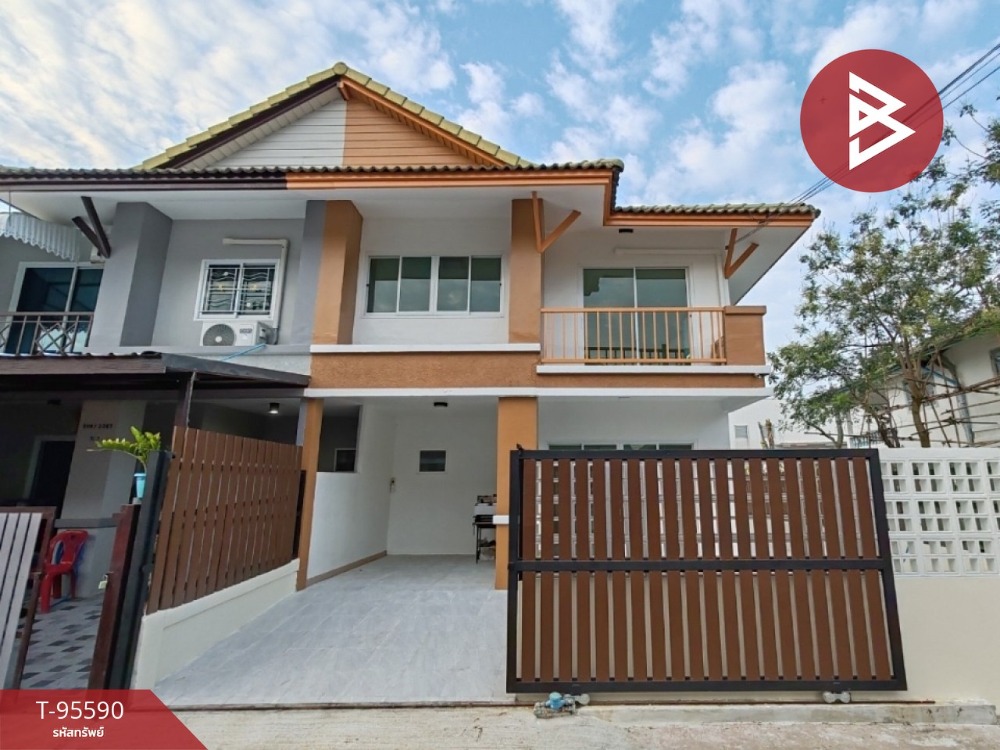 For SaleTownhouseSamut Prakan,Samrong : Townhouse for sale, Pruksa Village 15, Bang Phli-Tamru, Samut Prakan