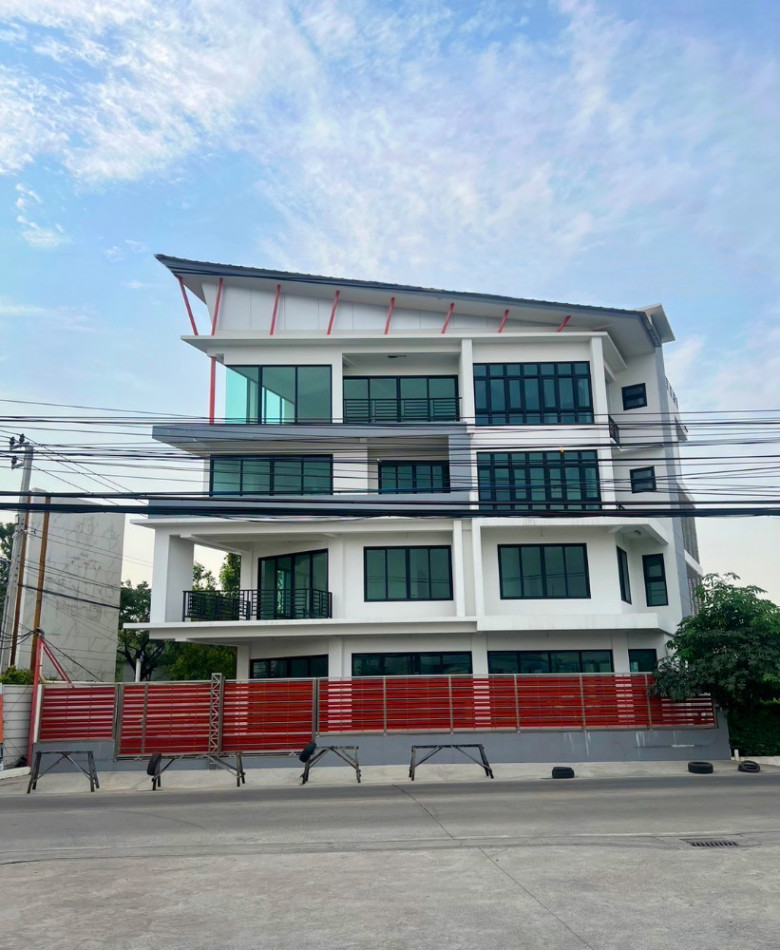 For RentOfficeNonthaburi, Bang Yai, Bangbuathong : For rent: 5-storey home office with elevator, located in a good location, on the main road, Tambon Wat Chalo, Bang Kruai-Nonthaburi