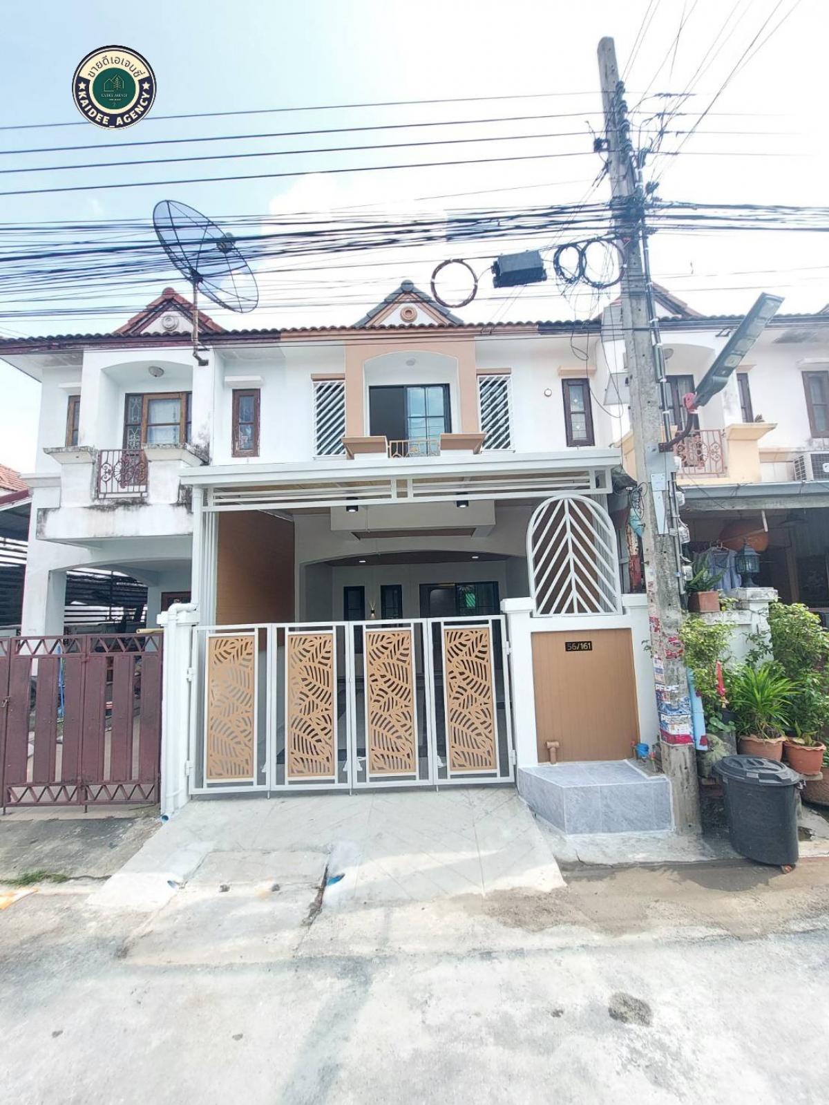 For SaleTownhouseNawamin, Ramindra : 2-storey townhouse, KC Village, Ram Intra 6, Phraya Suren 45, Fashion Island, The Promenade, Safari World, MaxValu, along Khlong Song, The Jazz, along Khlong 2, Somapha School 4, Pink Line BTS Station, Big C, Lotus, Makro