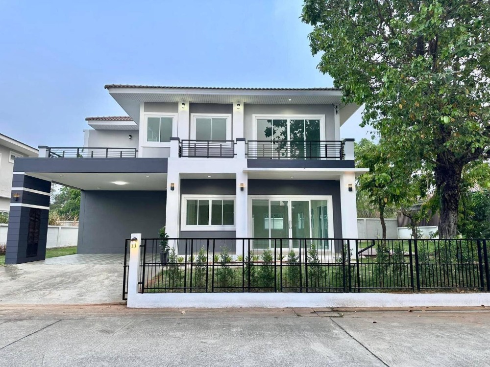 For SaleHouseKorat Nakhon Ratchasima : Single house for sale, The modern park project, MSU.