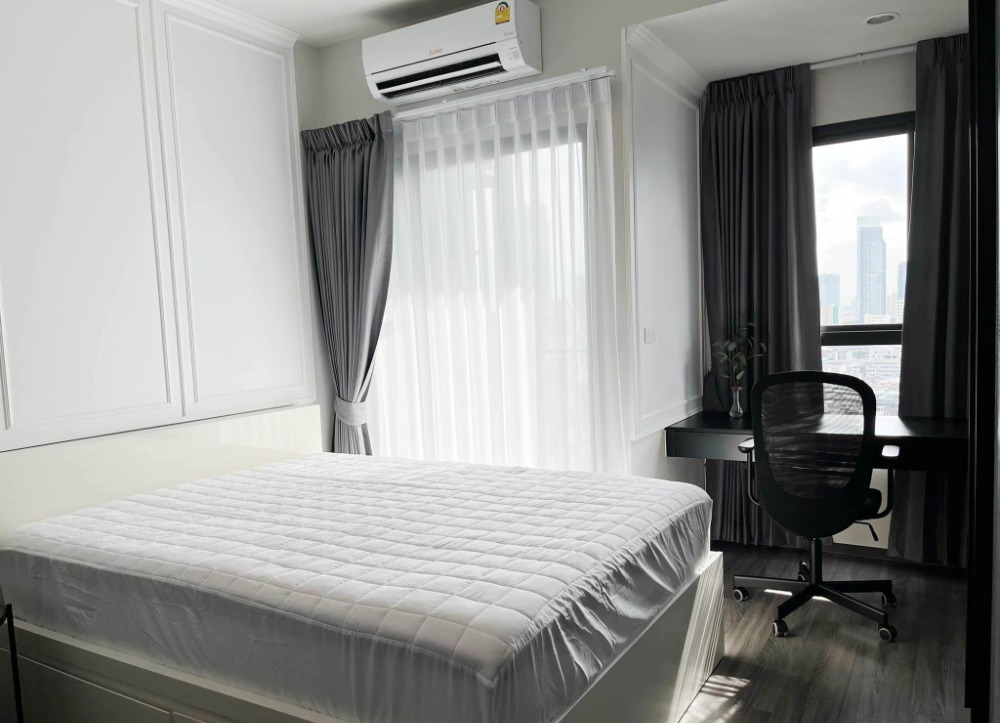 For RentCondoSiam Paragon ,Chulalongkorn,Samyan : Adio Chula - Samyan ⌜𝑹𝑬𝑵𝑻⌟ Beautiful room in white tones. Hurry and book now. Line id @mulanliving