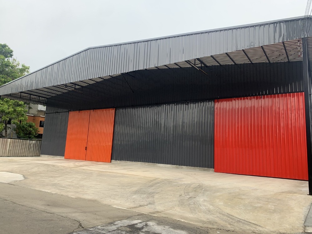 For RentWarehouseNawamin, Ramindra : PJ17 Warehouse for rent, size 300 square meters, Soi Ram Intra 93, Khan Na Yao District