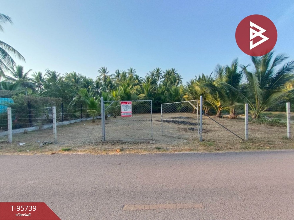 For SaleLandSamut Songkhram : Urgent sale of vacant land, area 1 ngan 93.3 sq.wa, Khlong Khaen, Samut Songkhram