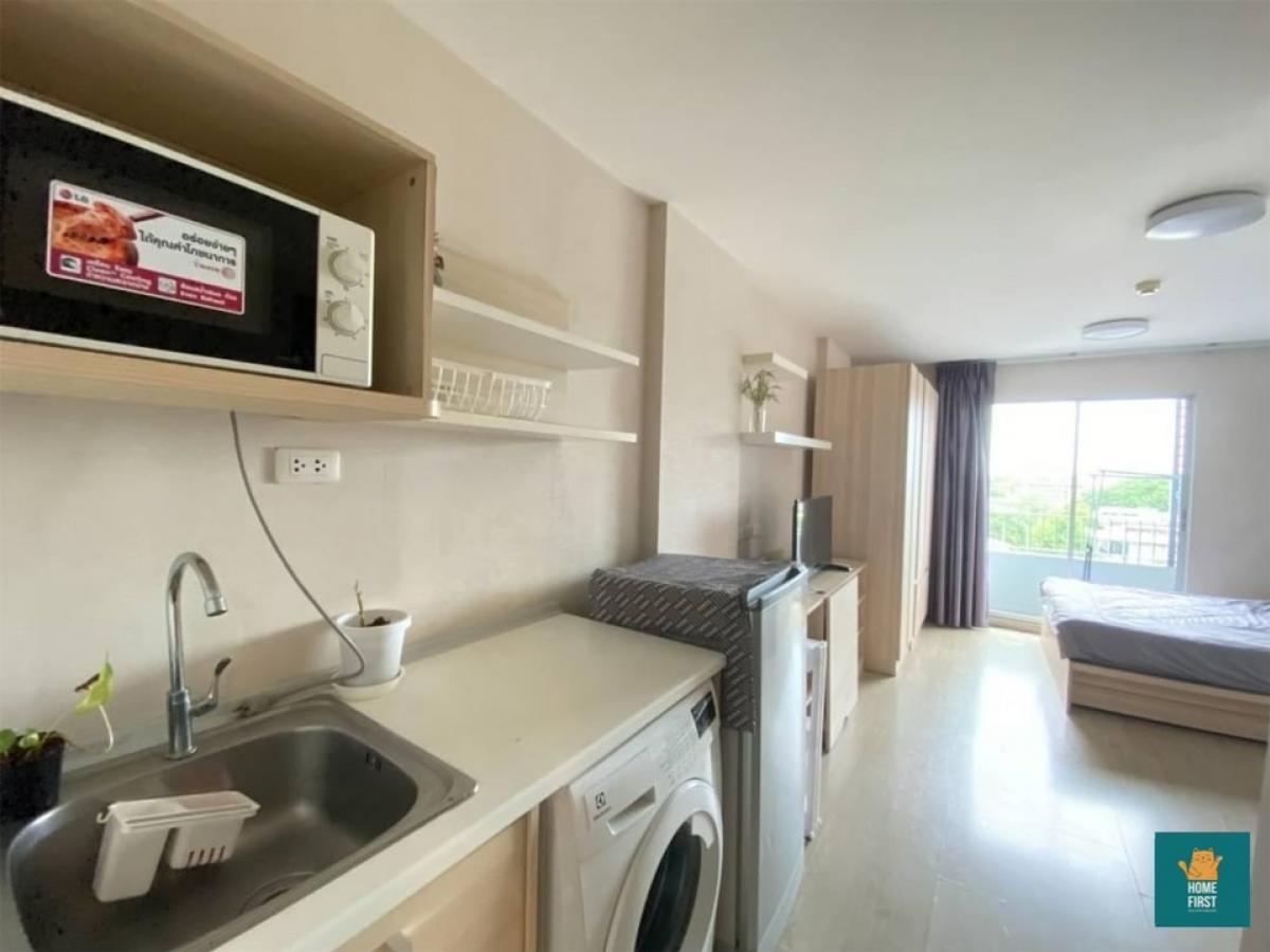 For RentCondoOnnut, Udomsuk : Elio Del Ray Sukhumvit 64, fully furnished, 24 sq m., 8,000 baht