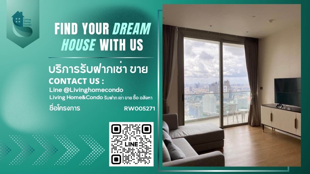 For RentCondoWongwianyai, Charoennakor : For rent Magnolias Waterfront Residences LH-RW005271