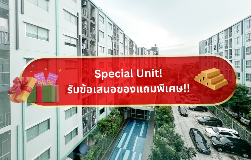 For SaleCondoSeri Thai, Ramkhamhaeng Nida : New interest rates, very cheap installments, buying is more worthwhile than renting! Beautifully decorated, fully furnished, Niche ID Seri Thai condo for sale