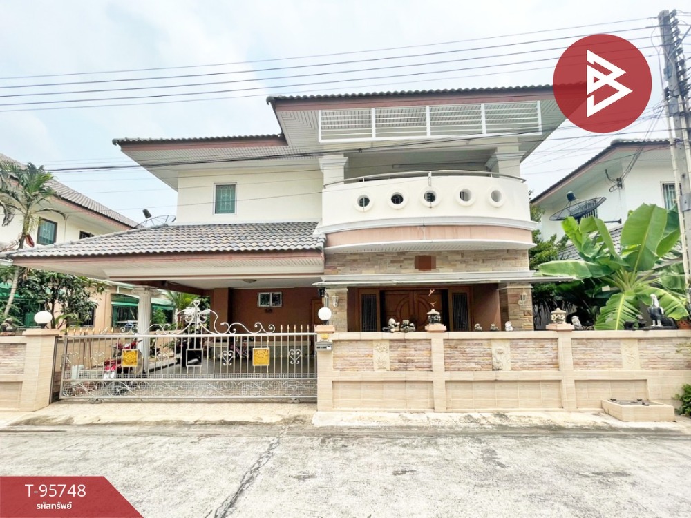 For SaleHousePattaya, Bangsaen, Chonburi : Single house for sale, Piyawat Village, Chonburi (Piyawat Chonburi), ready to move in