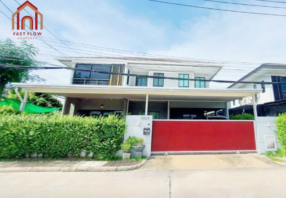 For SaleHouse : ขาย บ้านเดี่ยว โครงการพฤกษา วิลเลจ 32 ดีไลท์ ดอนเมือง – โลคัลโรด, ปทุมธานี บ้านหลังมุม หน้าบ้านเป็นสวน ปลอดโปร่งโล่งสบาย เดินทางสะดวก โครงการติดถนนโลเคิลโรด ติดรถไฟฟ้าหลักหก