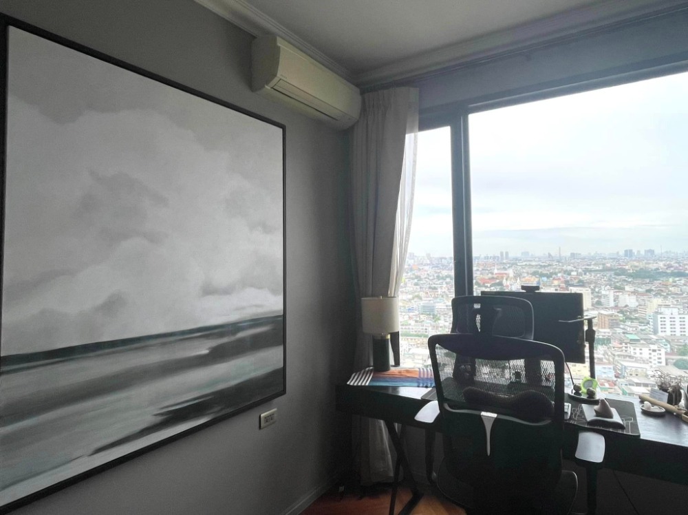 For SaleCondoWongwianyai, Charoennakor : Condo for sale Nye by Sansiri 2 beds condo for sale, city view, open, beautiful, 3 minutes walk to BTS Wongwian Yai