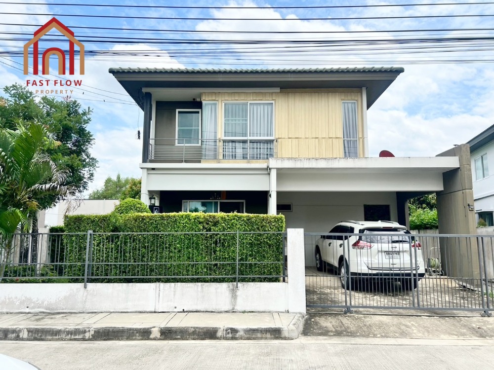 For SaleHouseNonthaburi, Bang Yai, Bangbuathong : For sale: 2-storey detached house, Baan Pruksa Lada Bang Yai, ready to move in, fully furnished, near Central Westgate