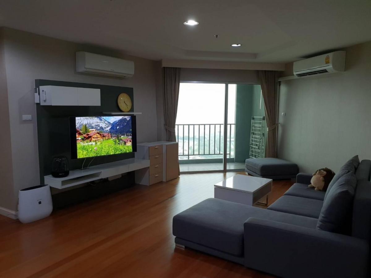 For RentCondoRama9, Petchburi, RCA : Belle grand rama 9 ,2 bedrooms，1 bedroom,77.2sqm, 26fl. , 34,000/month