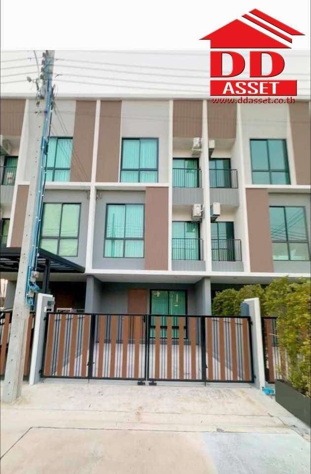 For SaleTownhomeVipawadee, Don Mueang, Lak Si : Townhouse for sale, 3 floors, Nue connex House, Don Mueang, near Don Mueang Airport (New Connex House Don Mueang), Code: T8086