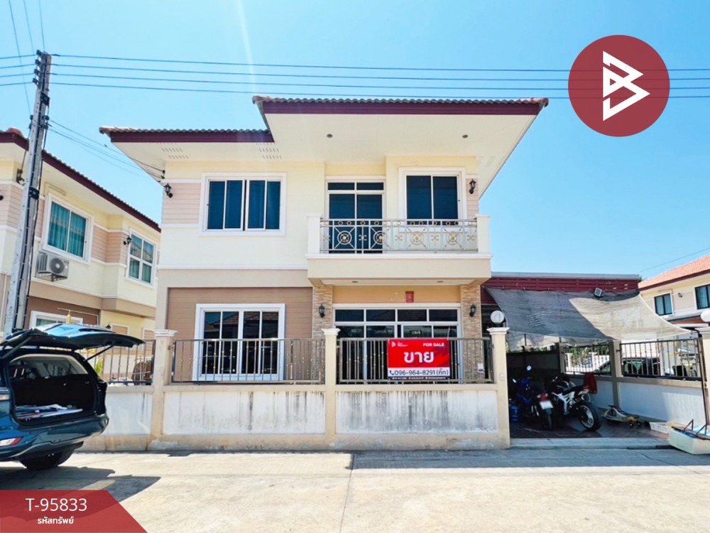 For SaleHouseSamut Songkhram : For sale: 2-storey detached house, Wasana Village, Bangkaew, Samut Songkhram, ready to move in