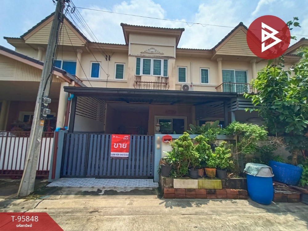 For SaleHousePhutthamonthon, Salaya : Townhouse for sale, Grand Kittiya Village, Phutthamonthon Sai 4-Salaya, Phutthamonthon, Nakhon Pathom