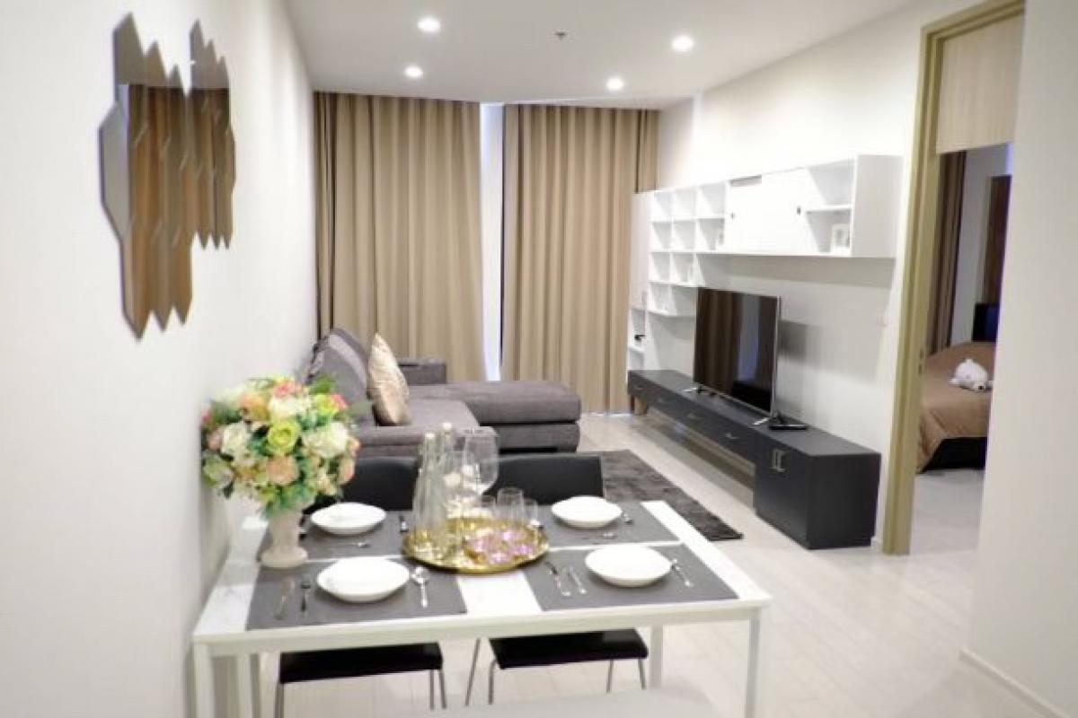 For RentCondoWitthayu, Chidlom, Langsuan, Ploenchit : **[For Rent] Noble Ploenchit Condo – 1 Bedroom, 1 Bathroom, 57 sqm, Fully Furnished, Ready to Move In!**