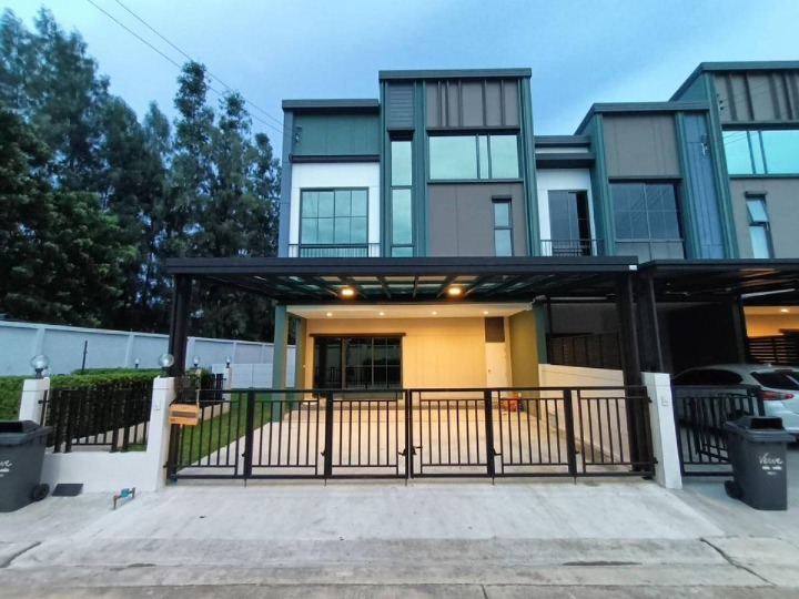 For RentTownhouseNawamin, Ramindra : Townhome for rent, Werf Sai Mai - Phahon Yothin, near Big C Sai Mai, only 5 minutes.