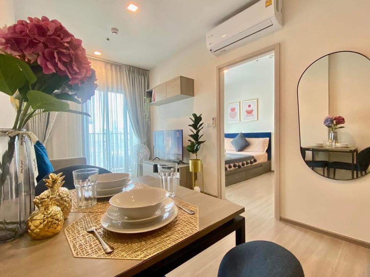 ให้เช่าคอนโดพระราม 9 เพชรบุรีตัดใหม่ RCA : **[For Rent] THE BASE Phetchaburi-Thonglor – Private Corner Unit, Fully Furnished, 33.54 sqm, City View