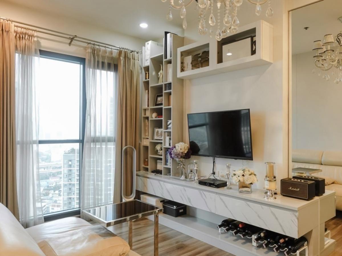 For RentCondoOnnut, Udomsuk : Wyne Sukhumvit l The most beautifully decorated room in the building, luxurious, good price, ready to move in