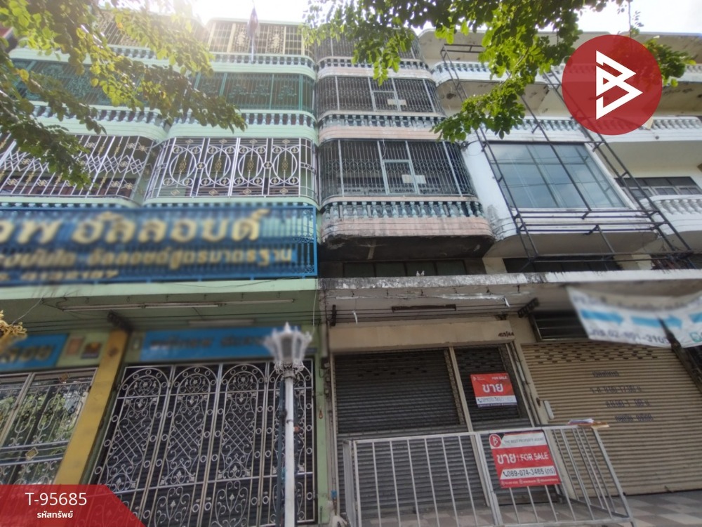 For SaleShop HouseBang kae, Phetkasem : Commercial building for sale, 4.5 floors, Soi Petchkasem 49, area 20 sq m, Phasi Charoen, Bangkok