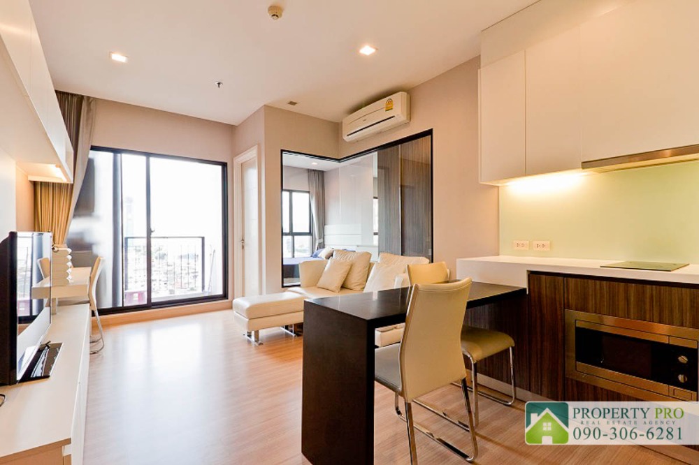 For SaleCondoWongwianyai, Charoennakor : MJ24S-006 Condo for Sale Urbano Absolute Sathon Taksin, 1 bedroom 38 sqm Fully-Furnished Near BTS Krung Thonburi, Taksin Bridge, Charoen Nakhorn, Icon Siam